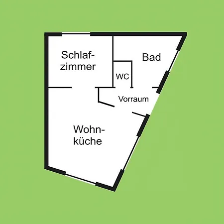 Apartament Topwohnung 45m2 Oder Weisses Budget 15 M2 - Naehe Gruenberg *