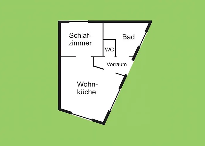 Apartment Topwohnung 45m2 Oder Weisses Budget 15 M2 - Naehe Gruenberg *
